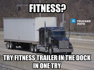 Trucker fitness on rest stops, photo credit truckerpath.com